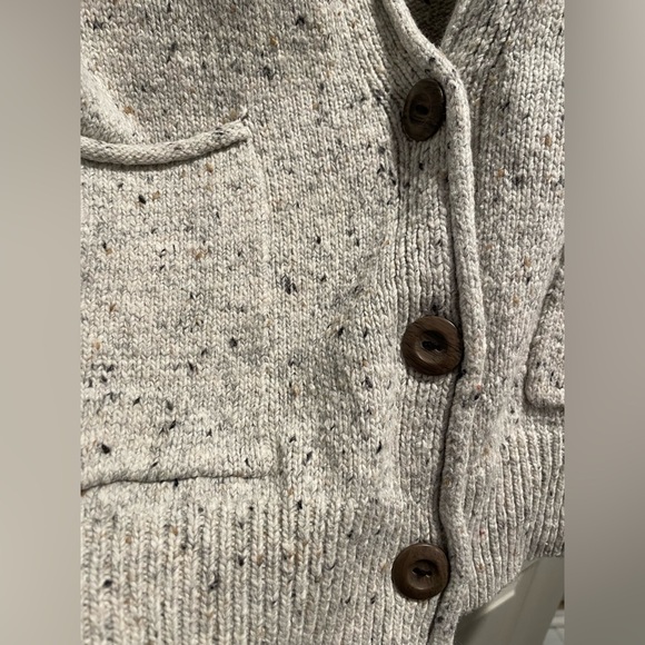 Universal Thread cream and brown speckled cardigan - Picture 3 of 4
